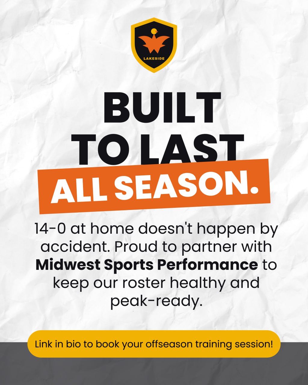 Built to last all season: Midwest Sports Performance partnership